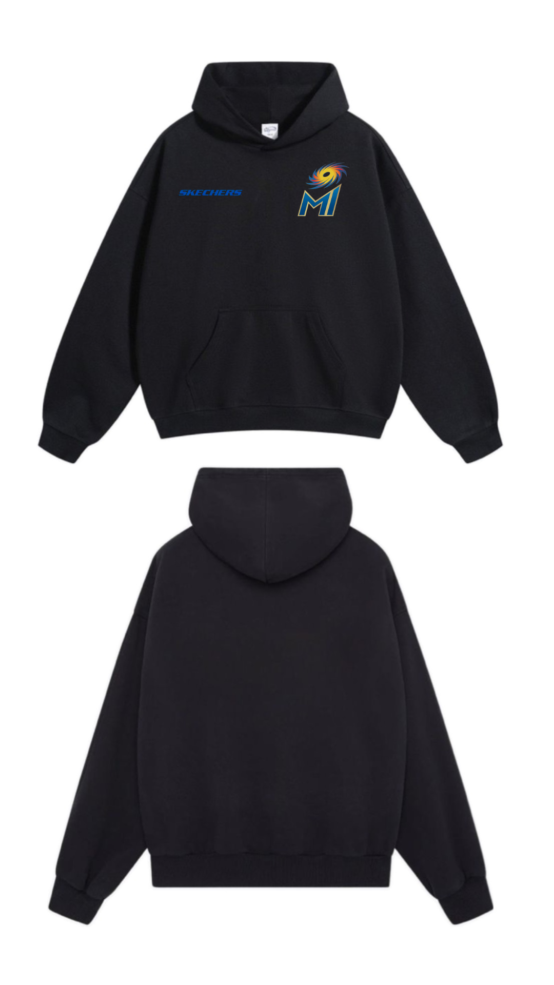 Mumbai Indians Hoodie - Black