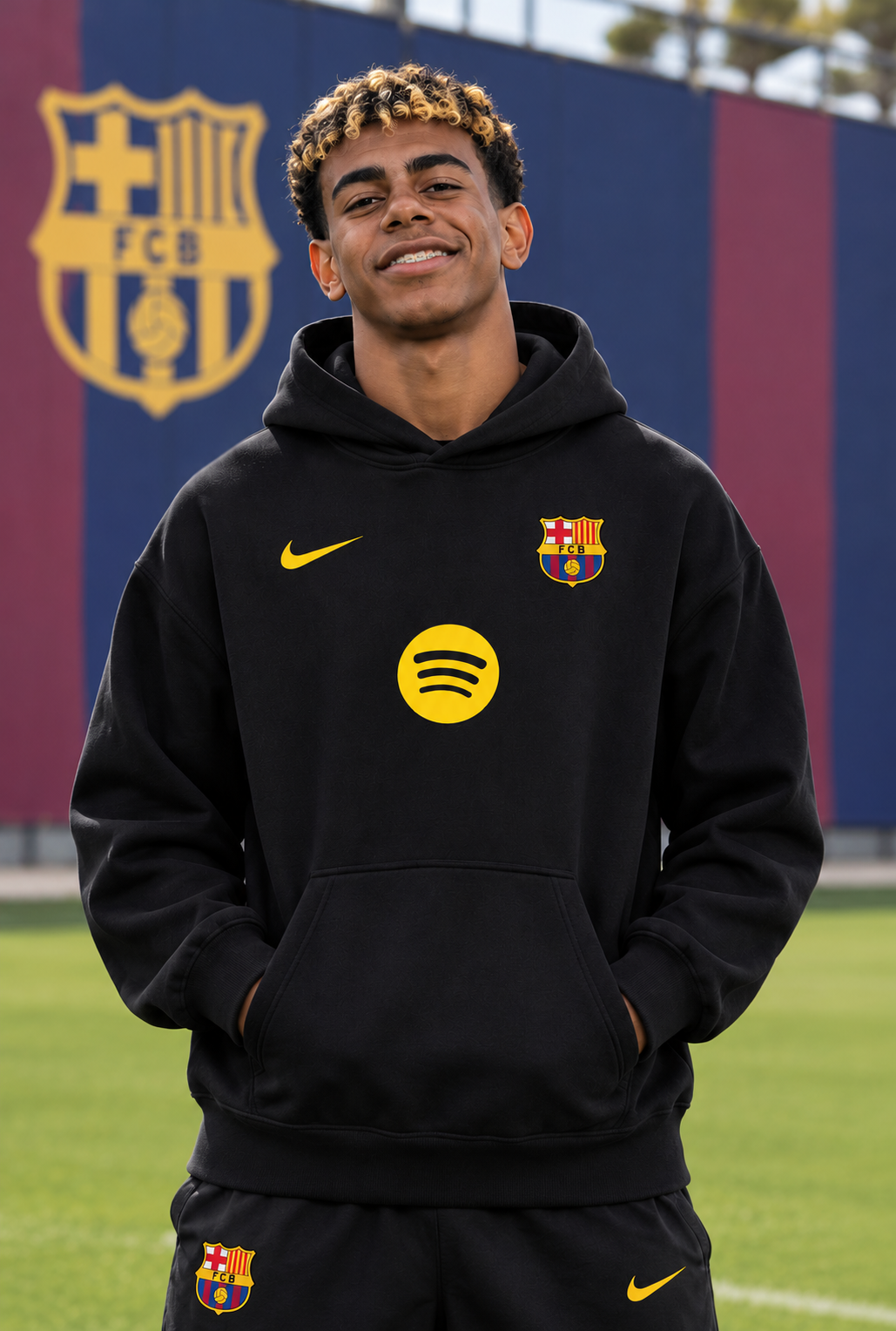 Barcelona hoodie - Black