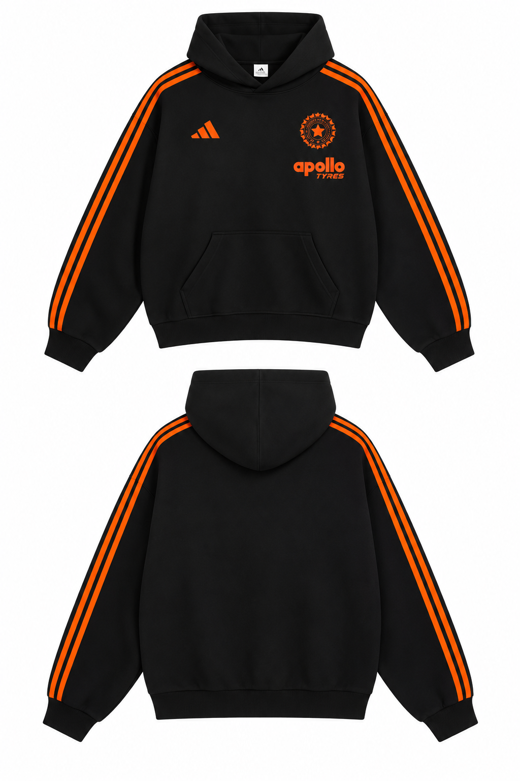 Apollo Tyres Hoodie —  Black V1