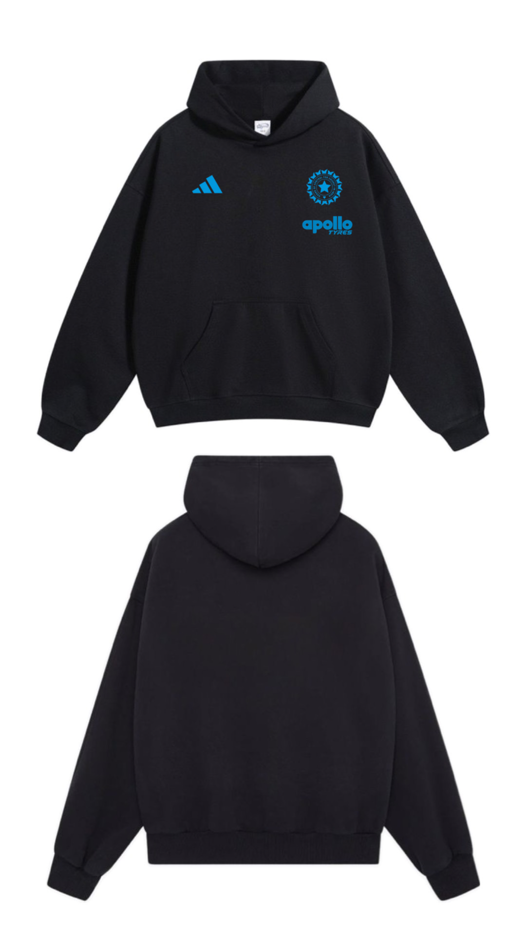Apollo Tyres Hoodie —  Black V2