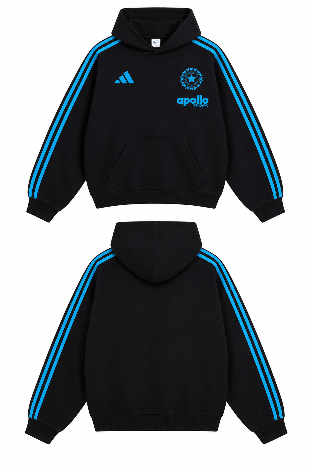 Apollo Tyres Hoodie —  Black V2