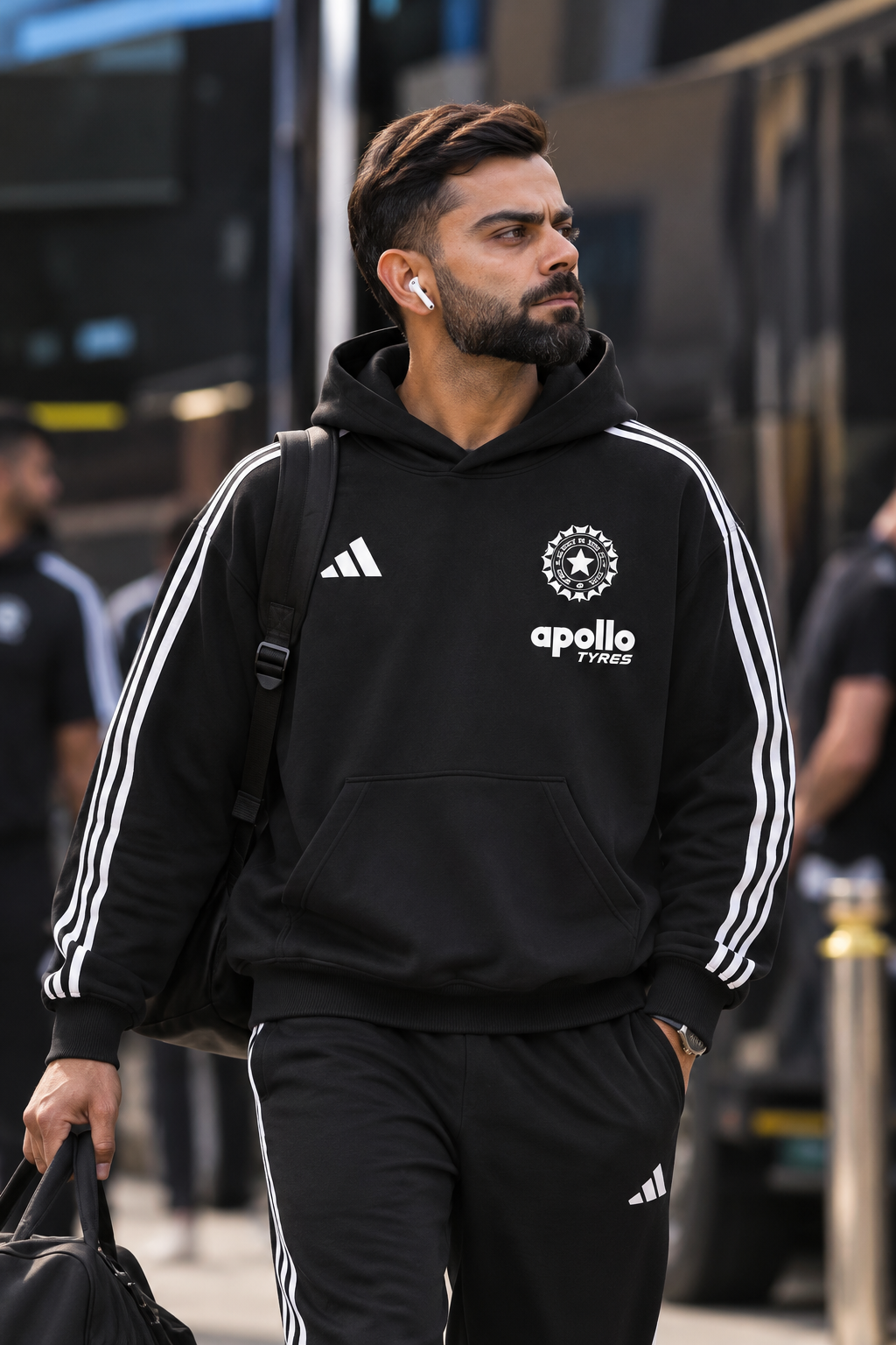 Apollo Tyres Hoodie — Black V3