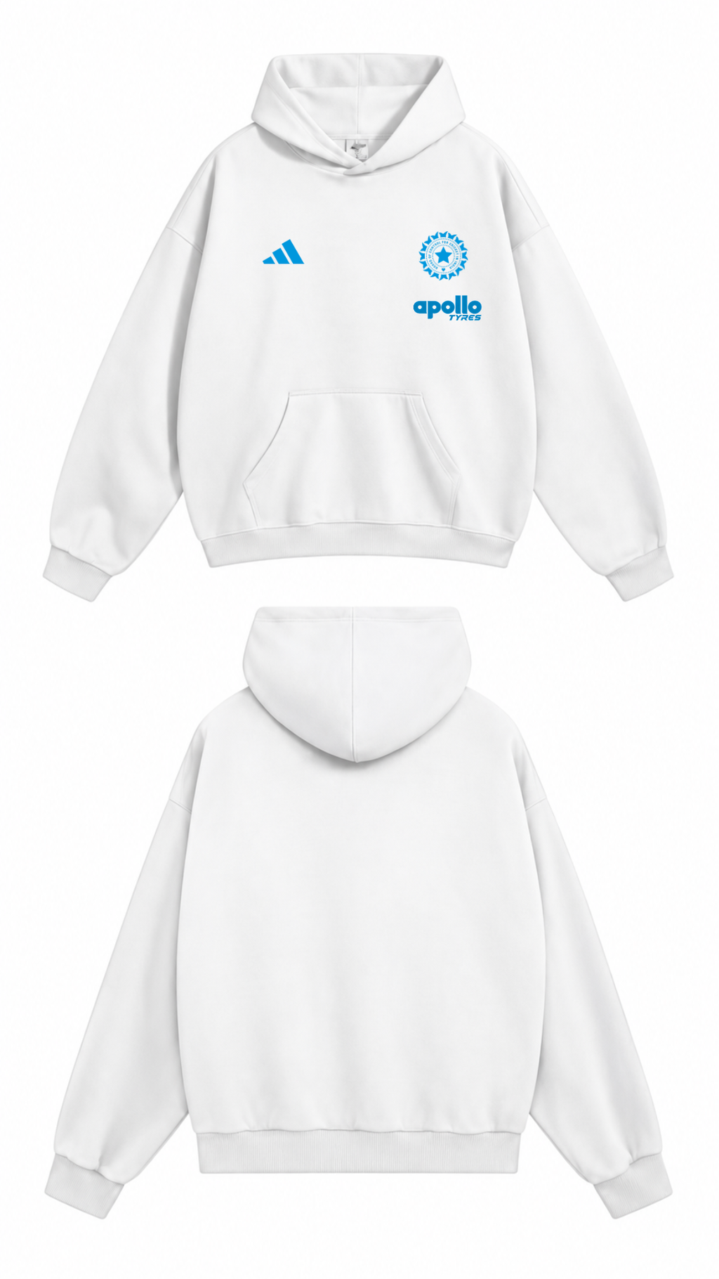 Apollo Tyres Hoodie —  White V3