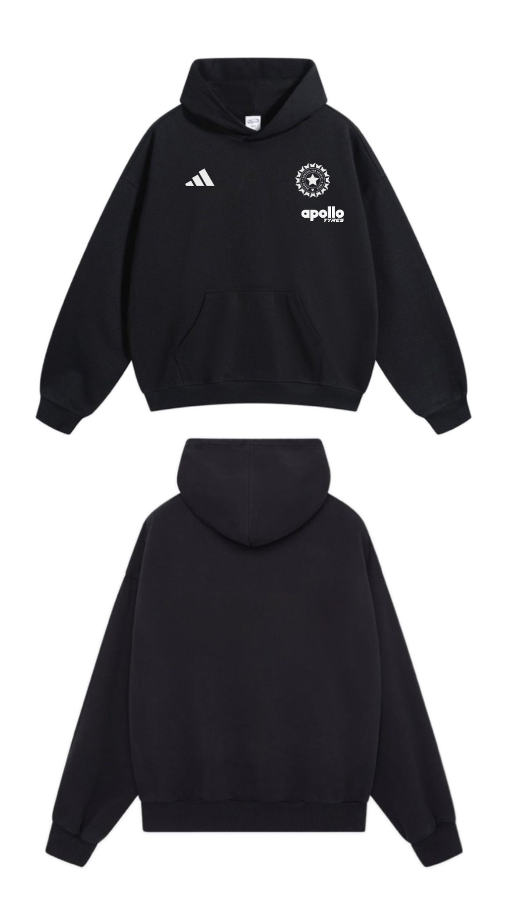 Apollo Tyres Hoodie — Black V3