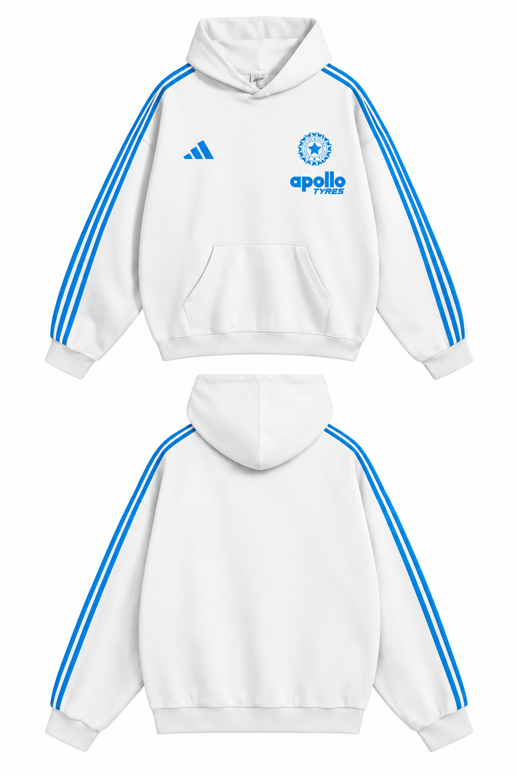 Apollo Tyres Hoodie —  White V3