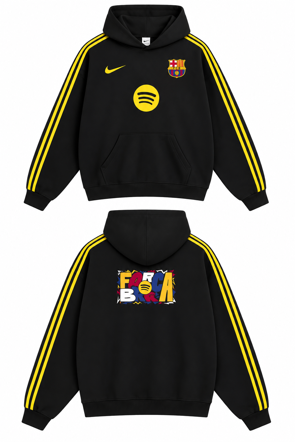 Barcelona hoodie - Black