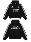 Real Madrid Hoodie - Black V2