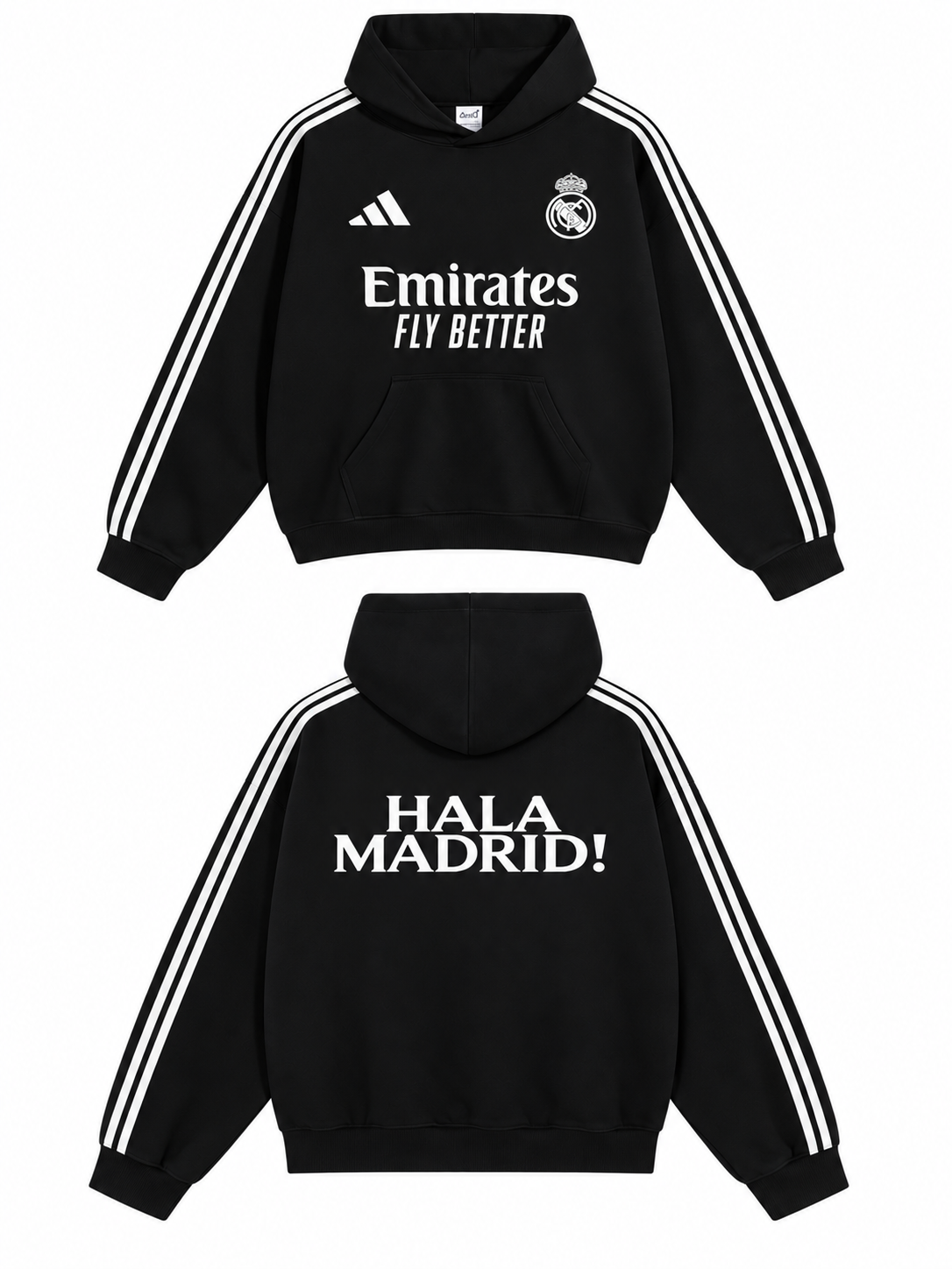 Real Madrid Hoodie - White