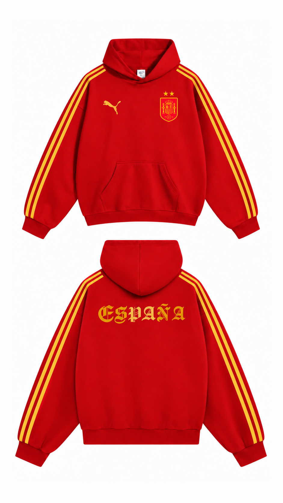 Spain Hoodie - Red