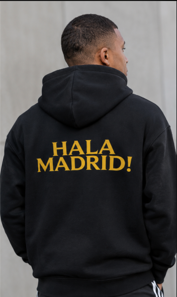 Real Madrid Hoodie - Black V1