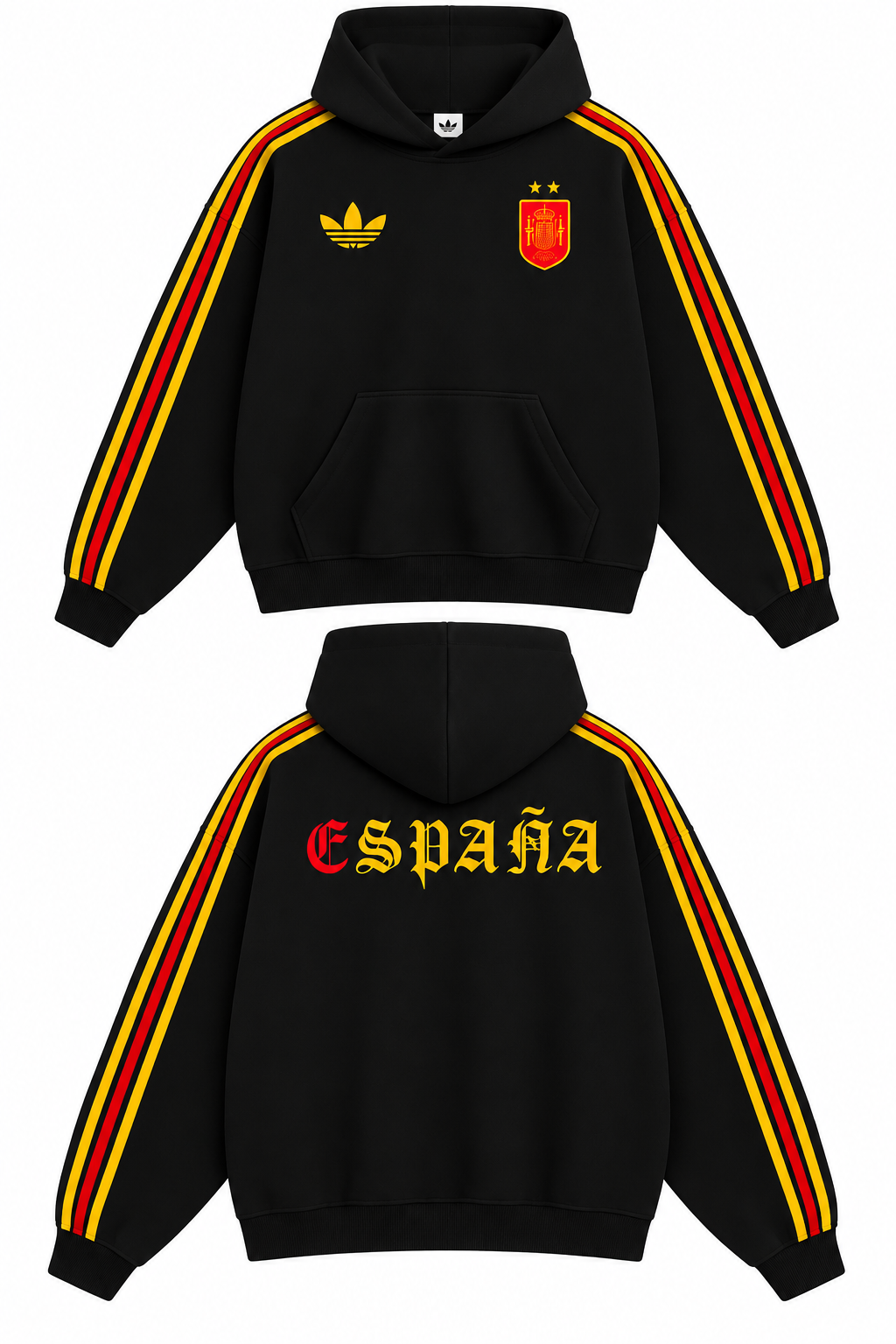 Spain Hoodie - Black