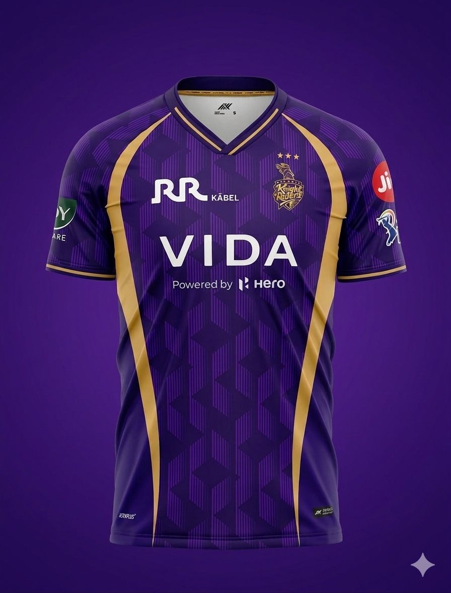 KKR JERSEY 2026